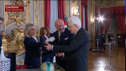 Lazio e Inter da Mattarella: i doni del club nerazzurro consegnati da Chivu e Marotta
