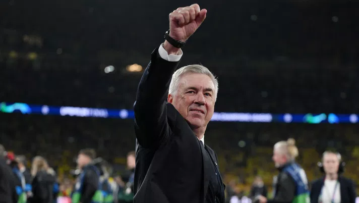 Carlo Ancelotti Real Madrid Milan Champions League