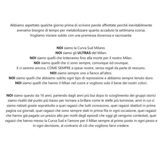 Milan-Udinese, strano stadio: vietato l’ingresso allo striscione “Curva Sud Milano”- immagine 2