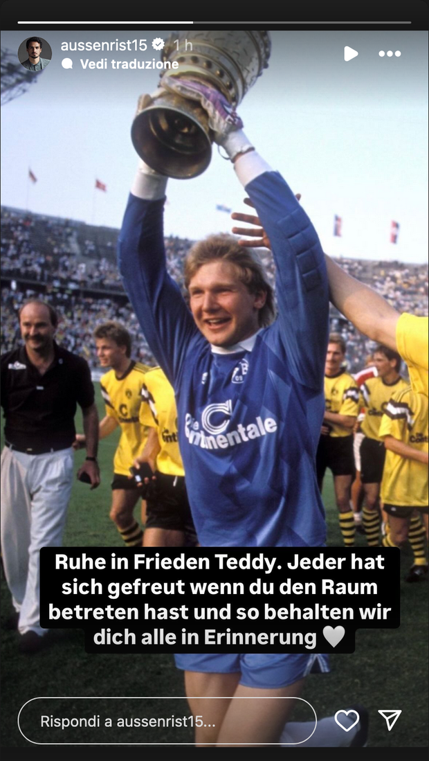 Hummels piange ‘Teddy’ de Beer, leggenda del Borussia Dortmund scomparsa a 60 anni- immagine 2