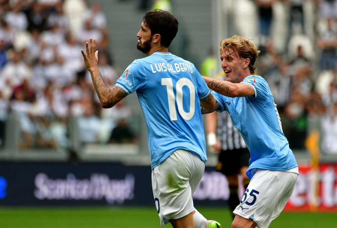 Nicolò Rovella e Luis Alberto