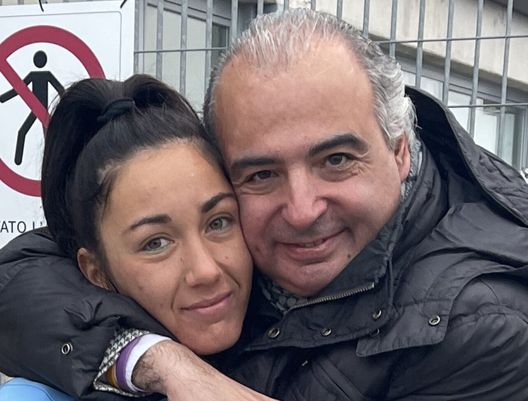 Fabio Puglisi con Giusy Moraca