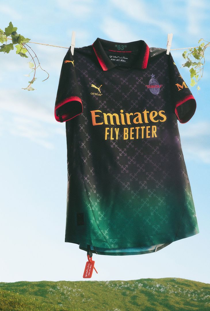 Quarta Maglia AC Milan 2024-2025 PUMA Off-White