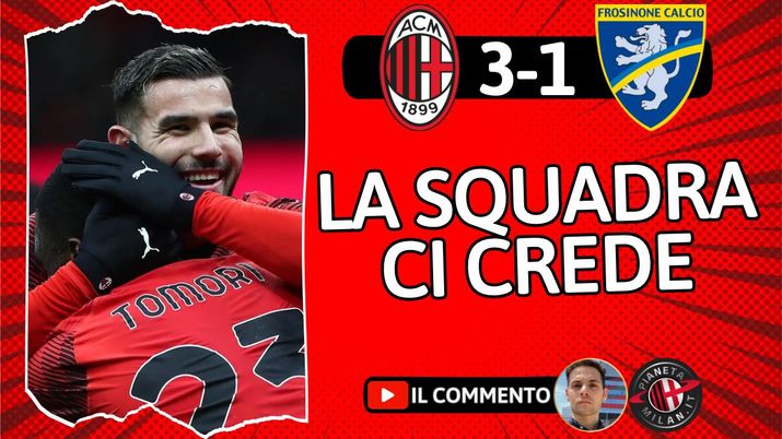 Milan-Frosinone 3-1, basta insinuare: la squadra è con l’allenatore - immagine 1