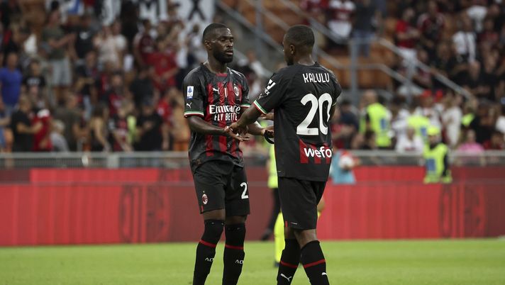 Pierre Kalulu e Fikayo Tomori, difensori del Milan (Getty Images)