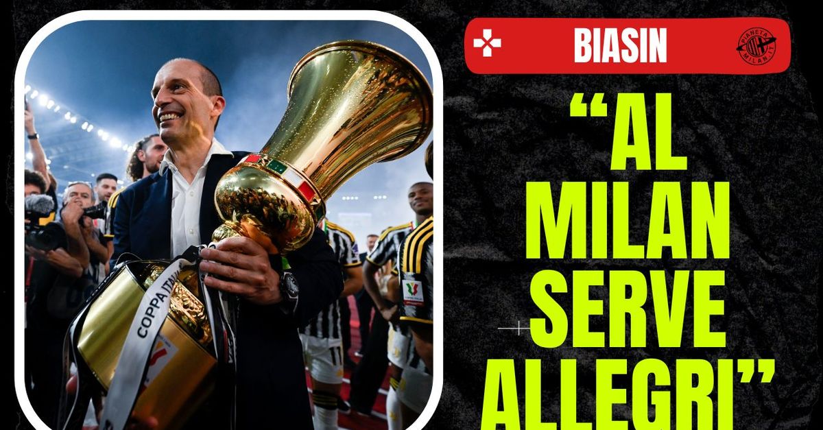 Biasin: “Il Milan ha bisogno di Allegri. Ti porta in Champions”