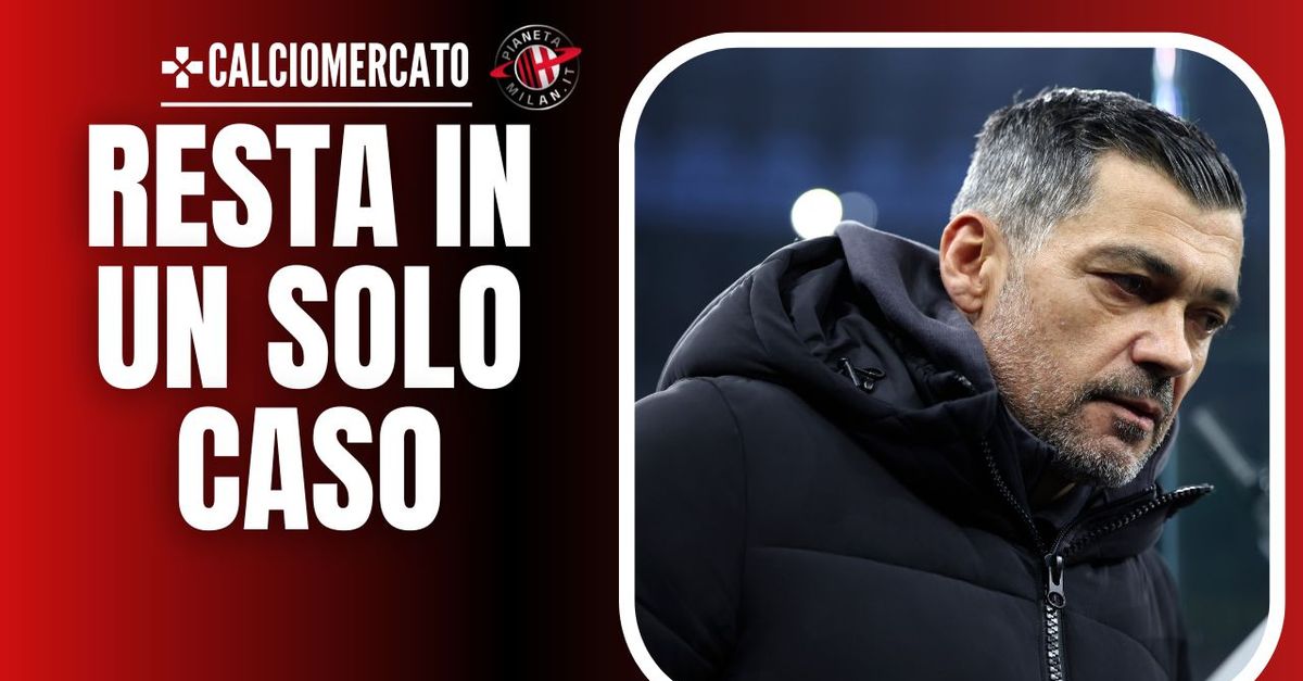 Milan, Conceicao tempo finito? Resterebbe solo in un caso