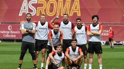 Roma, la ripresa degli allenamenti in vista del Milan: Azmoun parzialmente in gruppo