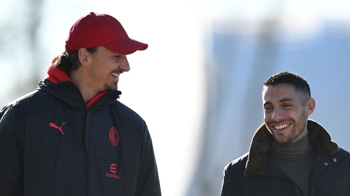 Zlatan Ibrahimovic e Geoffrey Moncada