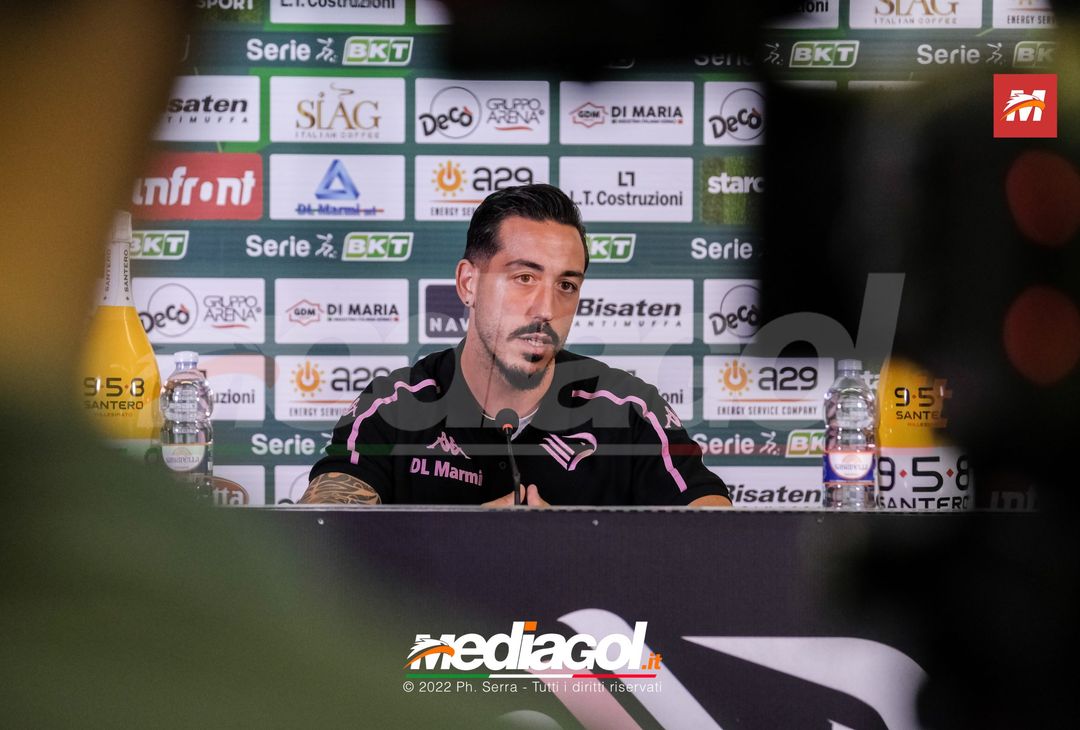 FOTO PALERMO, Francesco Di Mariano presentato in conferenza stampa (Gallery) - immagine 23