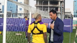 FOTO VN: Dodò a colloquio con Nicolas Burdisso