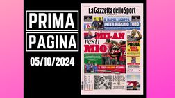 Prima pagina Gazzetta dello Sport: “Milan, il rilancio di Cardinale”