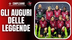 Compleanno Milan, Dida, Costacurta e Cafù: gli auguri delle leggende | VIDEO