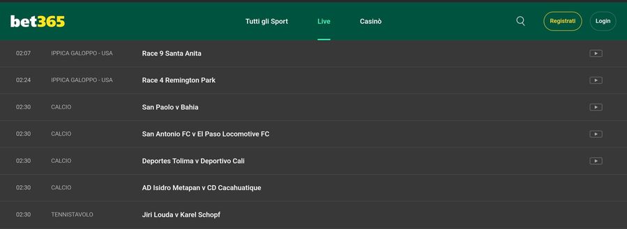 San Paolo Bahia: Streaming Bet365 San Paolo-Bahia: dove vedere la Serie A brasiliana in Diretta Tv e in Streaming Gratis- immagine 2