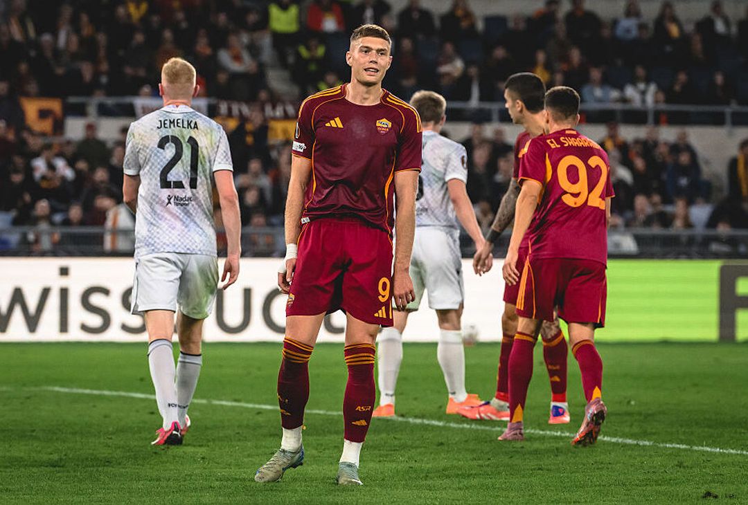 Roma-Viktoria Plzen 1-2 – FOTO GALLERY - immagine 36