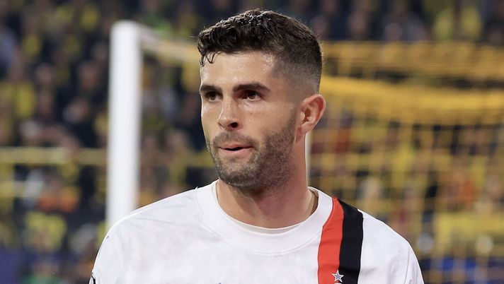Christian Pulisic AC Milan Borussia Dortmund-Milan 0-0 Champions League 2023-2024