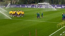 VIDEO VN – Allenamento Viola: la Fiorentina scende in campo tra gli applausi