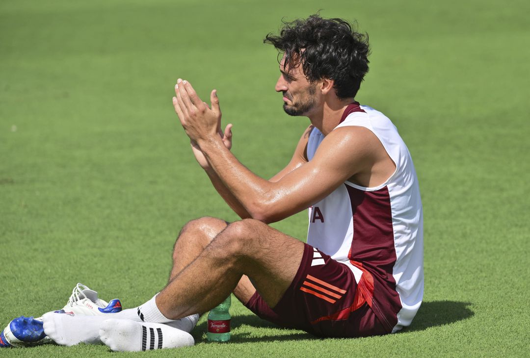 Roma, allenamento a Trigoria senza i nazionali – FOTO GALLERY - immagine 19