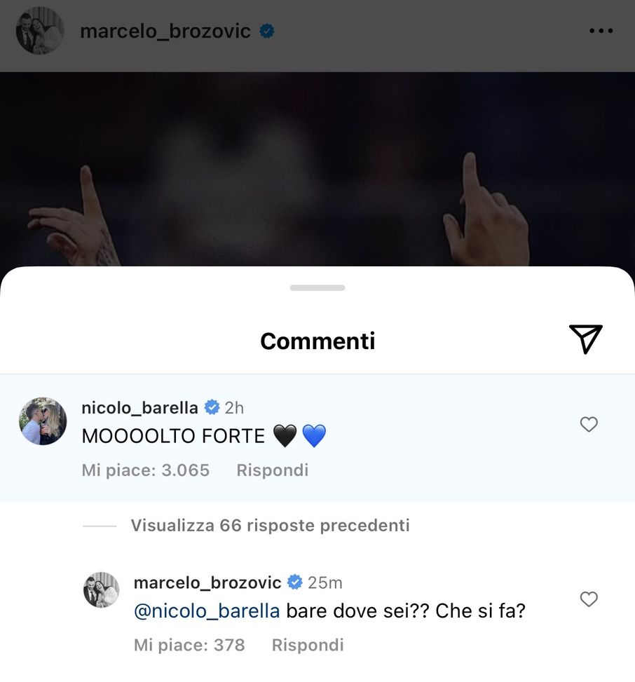 Inter, Brozovic scherza ancora. Barella: “Molto forte”, lui risponde così- immagine 2