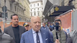 VIDEO FCIN1908 / Inter-Barcellona, l’arrivo di Marotta al pranzo Uefa: “Grazie ai tifosi”