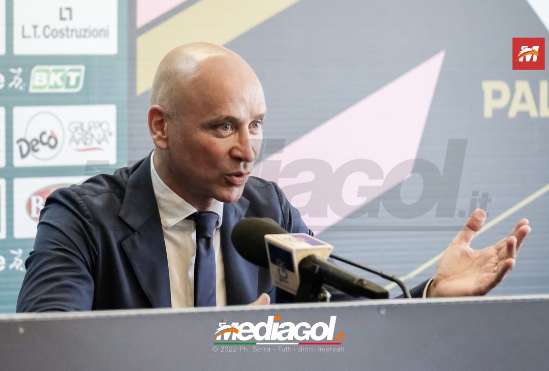 FOTO PALERMO, presentato mister Corini in conferenza stampa (Gallery) - immagine 12