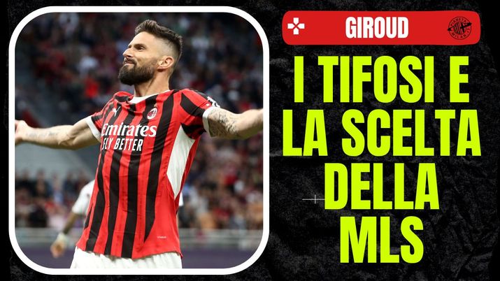 L'esultanza di Olivier Giroud (attaccante AC Milan) per il suo gol in Milan-Salernitana 3-3 (Serie A 2023-2024) | News (Getty Images) esultanza gol Olivier Giroud AC Milan Milan-Salernitana 3-3 Serie A 2023-2024