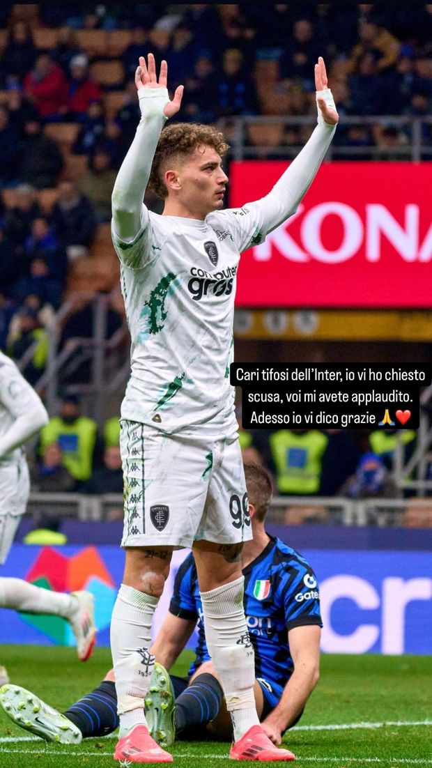 Esposito: “Cari tifosi dell’Inter, io vi ho chiesto scusa e voi mi avete applaudito. Ora io…”- immagine 3