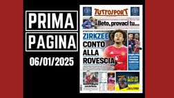 Prima pagina Tuttosport: “Inter-Milan, Conceicao scalda Leao”