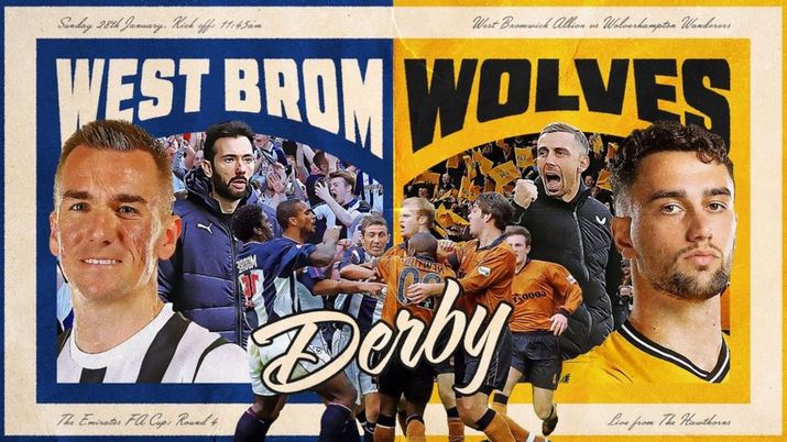 Black country derby in FA Cup: West Brom e Wolves si detestano a tutto spiano - immagine 1