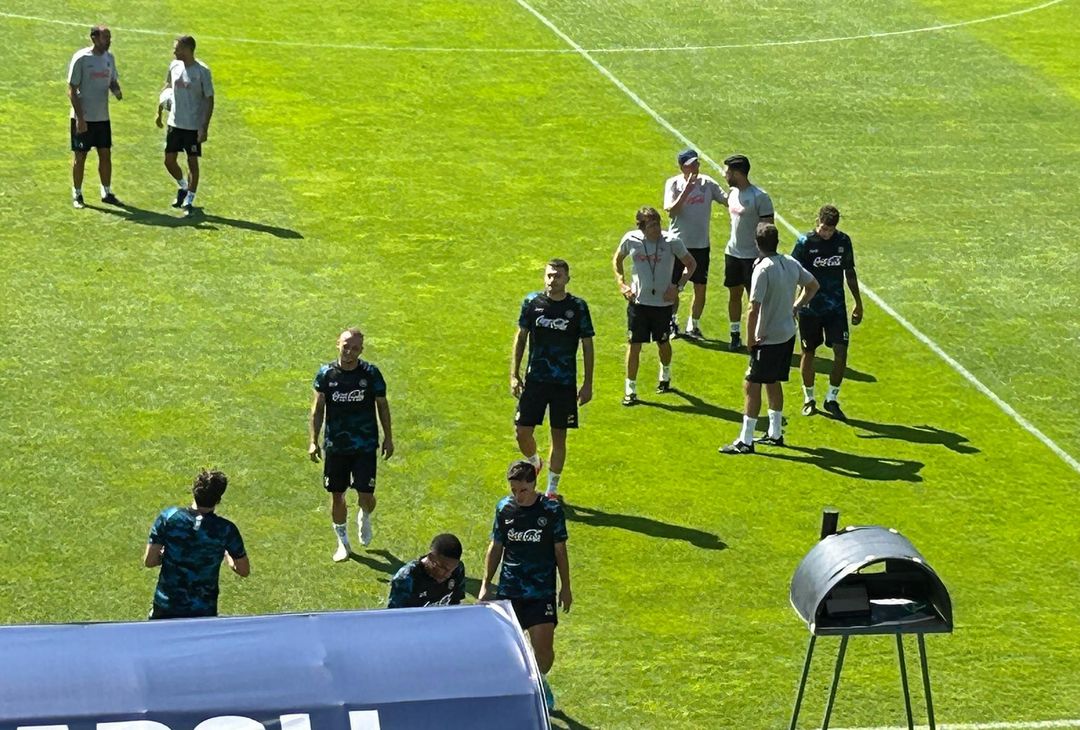 GALLERY L’effetto Conte torna a farsi sentire: calciatori stremati dopo la corsa - immagine 5