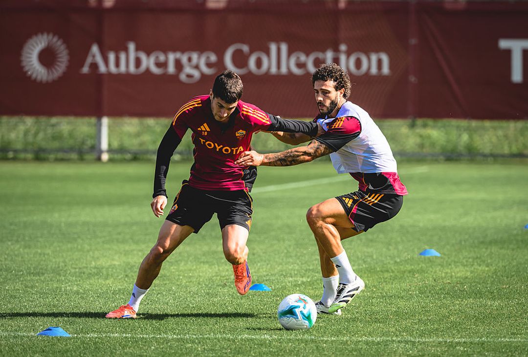 Trigoria, l’allenamento mattutino dei giallorossi – FOTO GALLERY - immagine 6