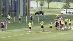 VIDEO VN – Dal VP: gioco della bandierina e festeggiamenti di squadra