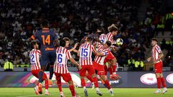 Atletico Madrid-Inter 5-3 dcr risultato finale: non basta il gol di Bisseck
