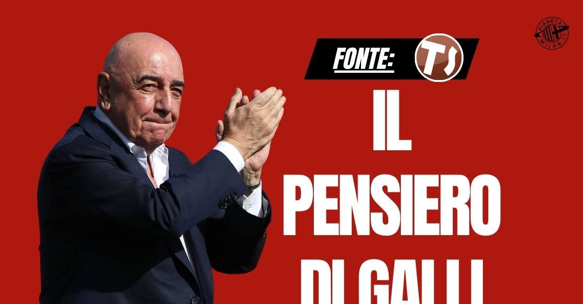 milan filippo galli galliani a livello politico sarebbe un plus