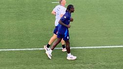 FOTO VN – Per Kean allenamento differenziato: ecco il motivo