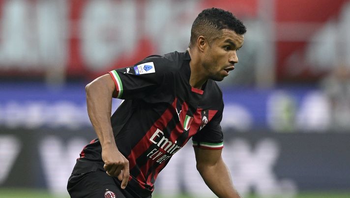 Junior Messias (attaccante AC Milan), qui durante il derby Milan-Inter 3-2 (Serie A 2022-2023) | News (Getty Images) Junior Messias AC Milan derby Milan-Inter 3-2 Serie A 2022-2023