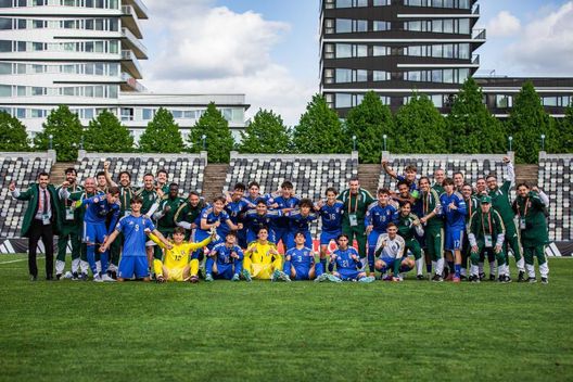 Foto figc.it VIDEO / Inter, guarda Donato! Colpo di testa chirurgico e gol all’Europeo U17- immagine 2