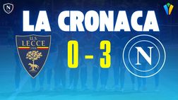 Troppo Napoli per questo Lecce: gli azzurrini calano il tris e travolgono i salentini