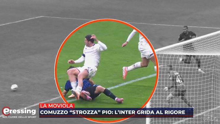 Pressing, studio caldo sul rigore non dato all’Inter: “C’era Conte al VAR!” “Era fallo pure a…” - immagine 1