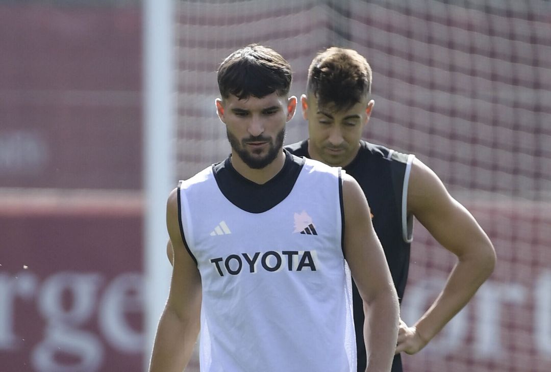 Roma al lavoro per preparare la partita contro lo Sheriff – FOTO GALLERY - immagine 23