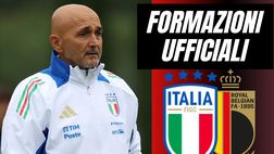 Italia-Belgio, le formazioni ufficiali: Spalletti conferma tutti. In mediana …