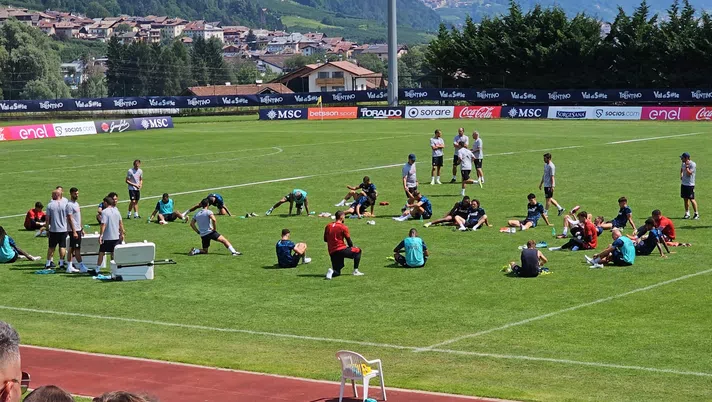 Dimaro day 7, Osimhen lascia il campo un anticipo: esercitazione tattica per gli azzurri - immagine 1