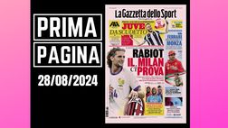 Prima pagina Gazzetta dello Sport: “Rabiot, il Milan ci prova”