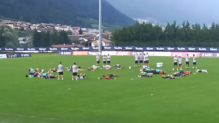 Dimaro day 3, azzurri stremati al termine dell’allenamento: lavoro su costruzione e pressing - immagine 1