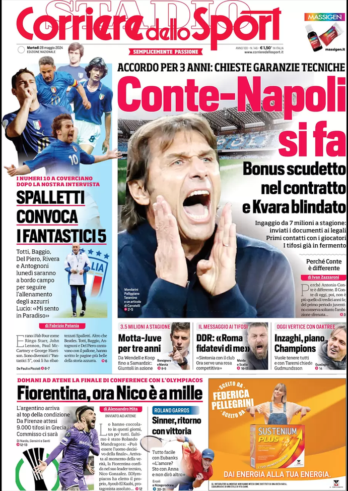 EDICOLA CDS / Inzaghi, piano Champions. Vuole tenere tutti e con Taremi chiede Gudmundsson EDICOLA CDS / Inzaghi, piano Champions. Vuole tenere tutti e con Taremi chiede Gudmundsson - immagine 1