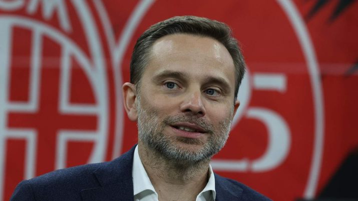 L'amministratore delegato del Milan Giorgio Furlani a San Siro