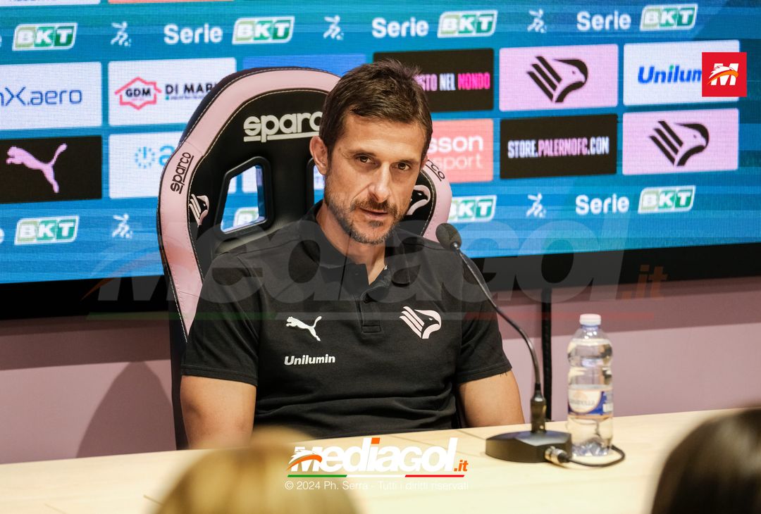 FOTO PALERMO, verso il Pisa: Alessio Dionisi in conferenza stampa (GALLERY) - immagine 18