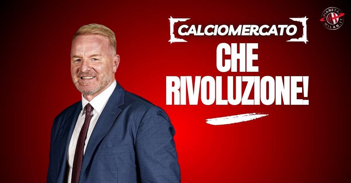 Calciomercato Milan, Tare rivoluziona tutto! Tanti cambi e in attacco …