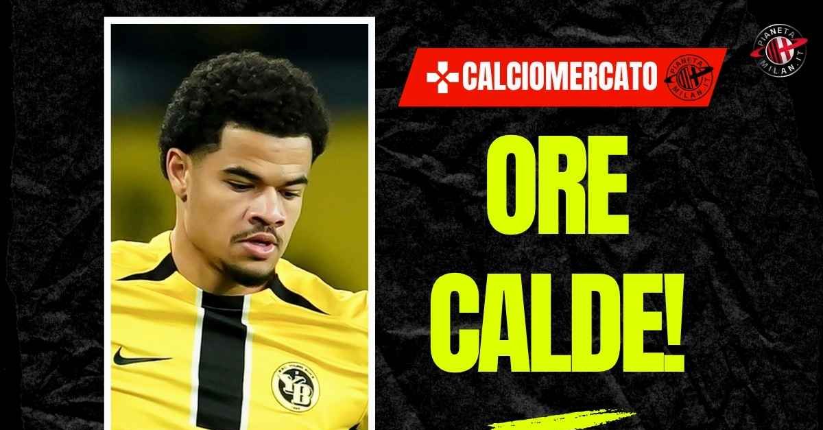 calciomercato moretto il milan vuole chiudere oggi per athekame