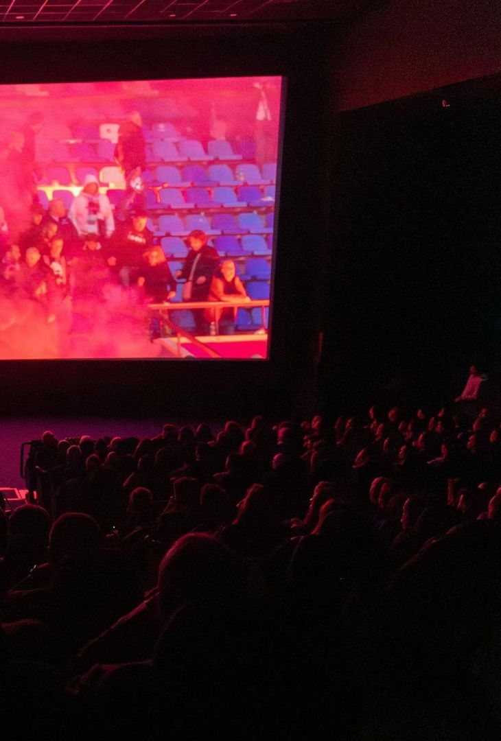 I protagonisti del terzo tricolore azzurro ieri erano presenti al Metropolitan a Napoli per la prima del film scudetto